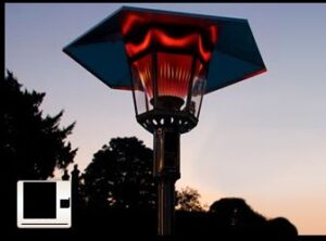 mushroom street lamp heater