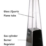 Pyramid gas heater main parts